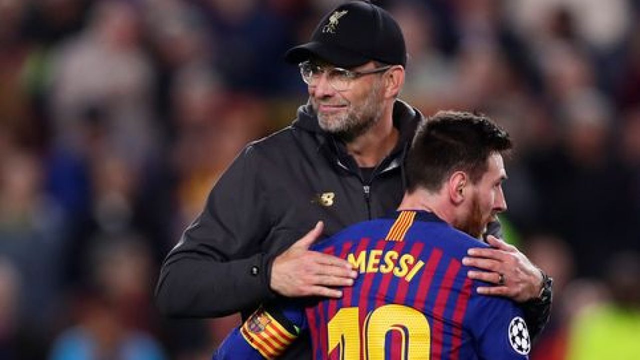 Karanta Yadda Kocin Liverpool Ya Rattaba Wa Messi Bayan Wasan Su